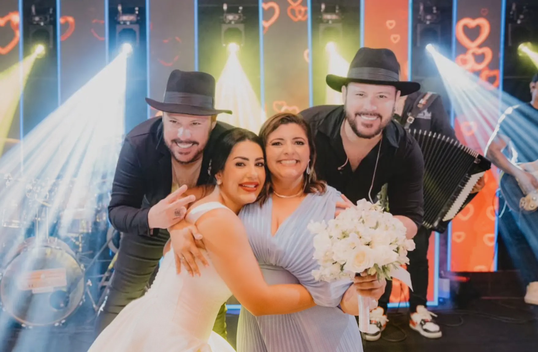 Casamento com música ao vivo